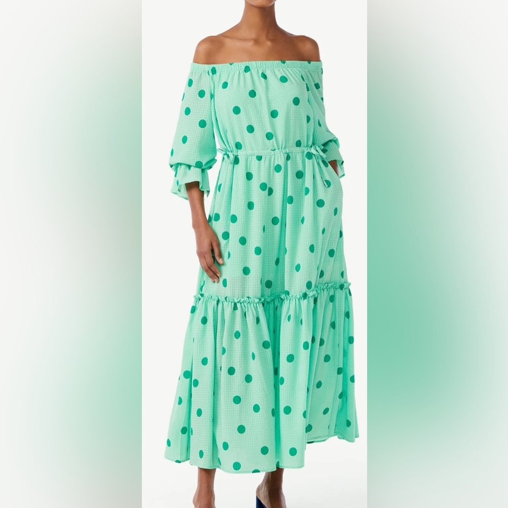 Off the shoulder dress